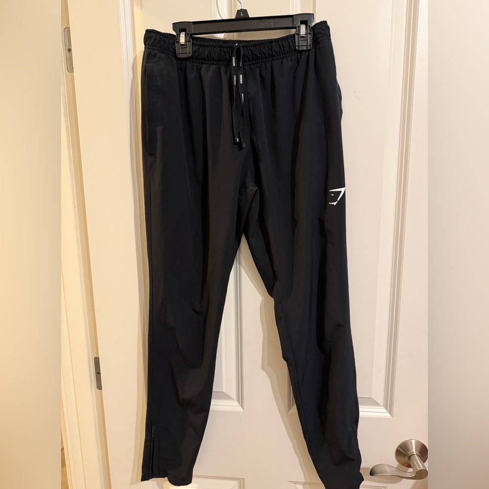 Gymshark light weight black pant, athletic, gym, Athleisure